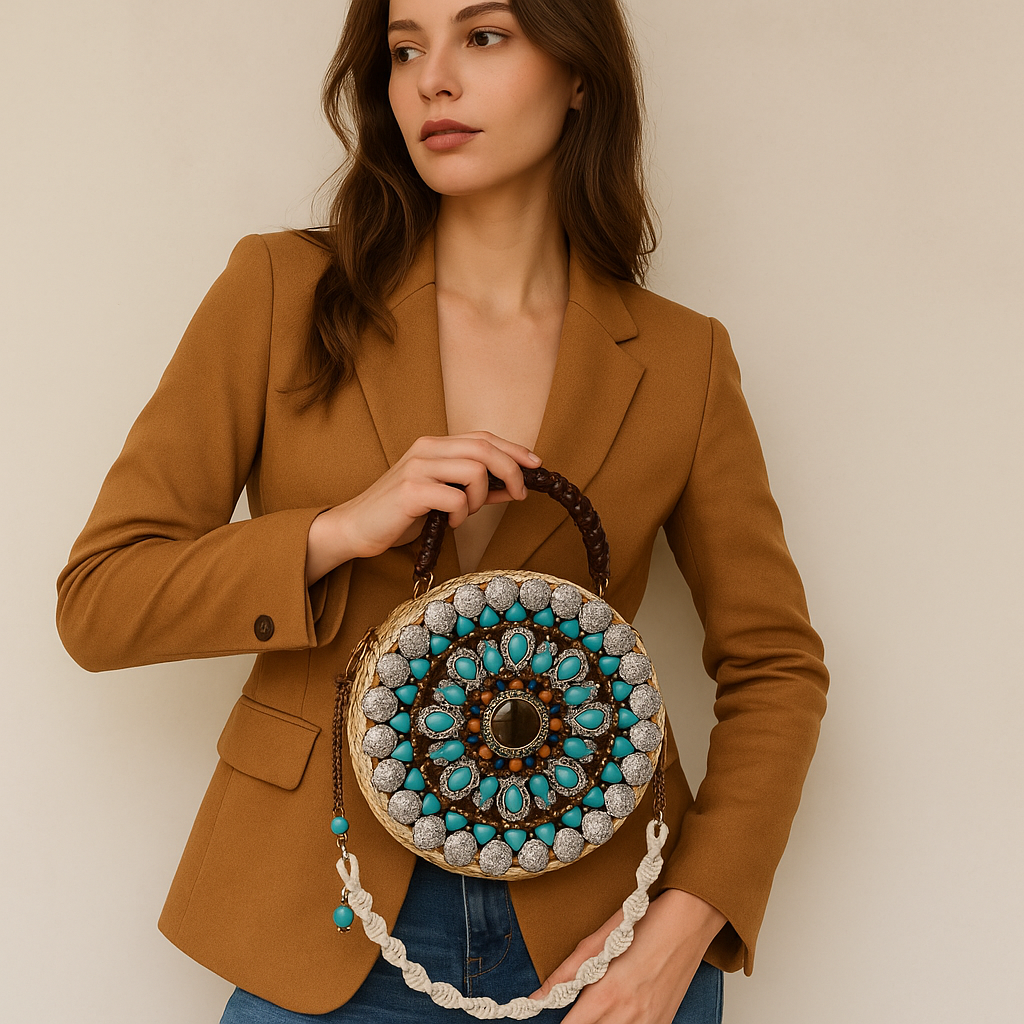 Bolsa Mandala Boho – Coleção Nova GREGGA