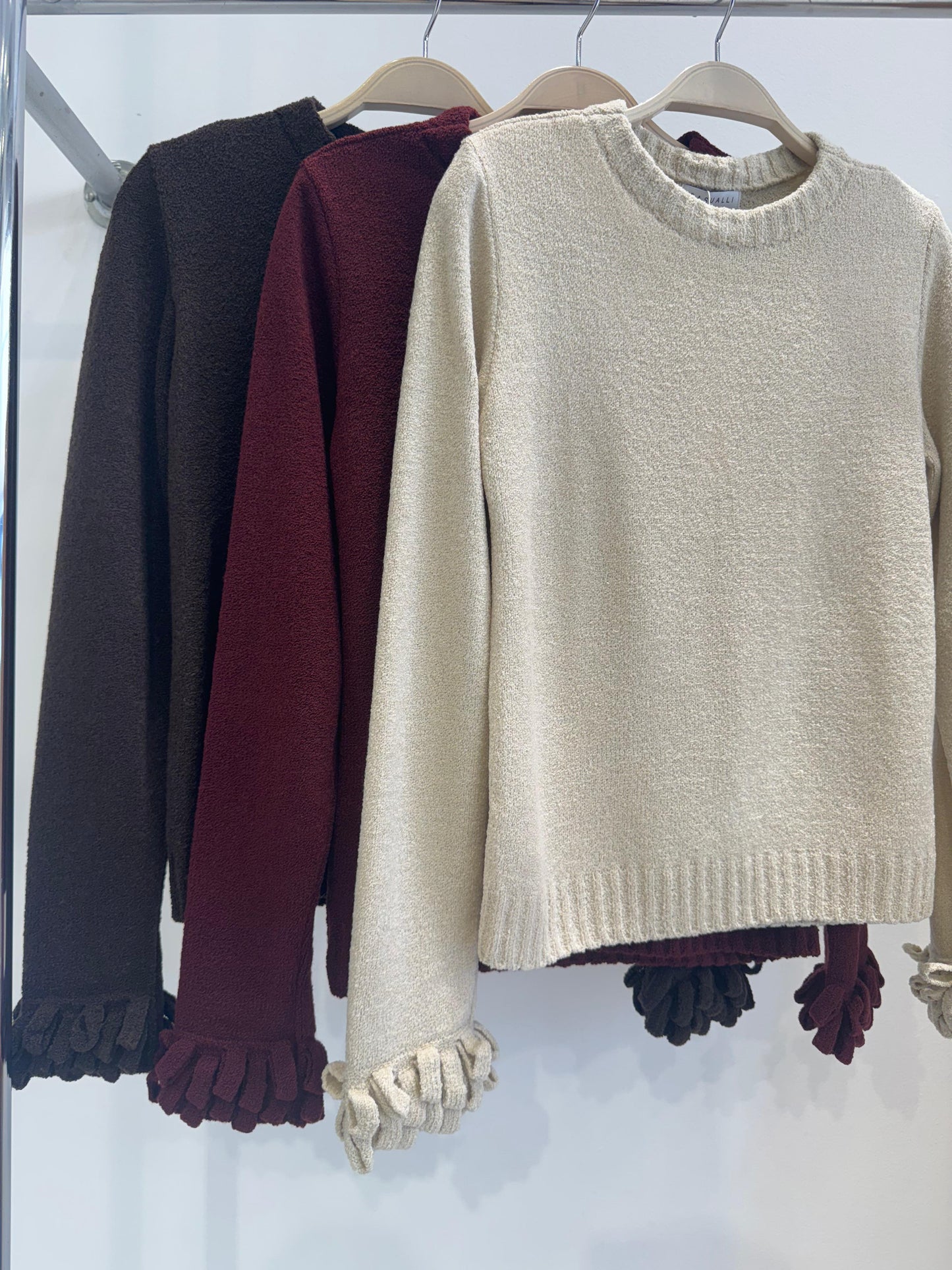 Blusa Tricot Gregga com Babados