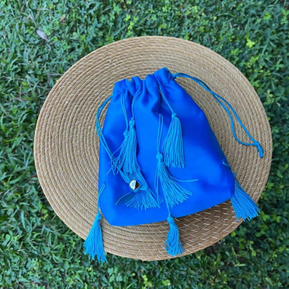 Bolsa Saquinho Azul Royal