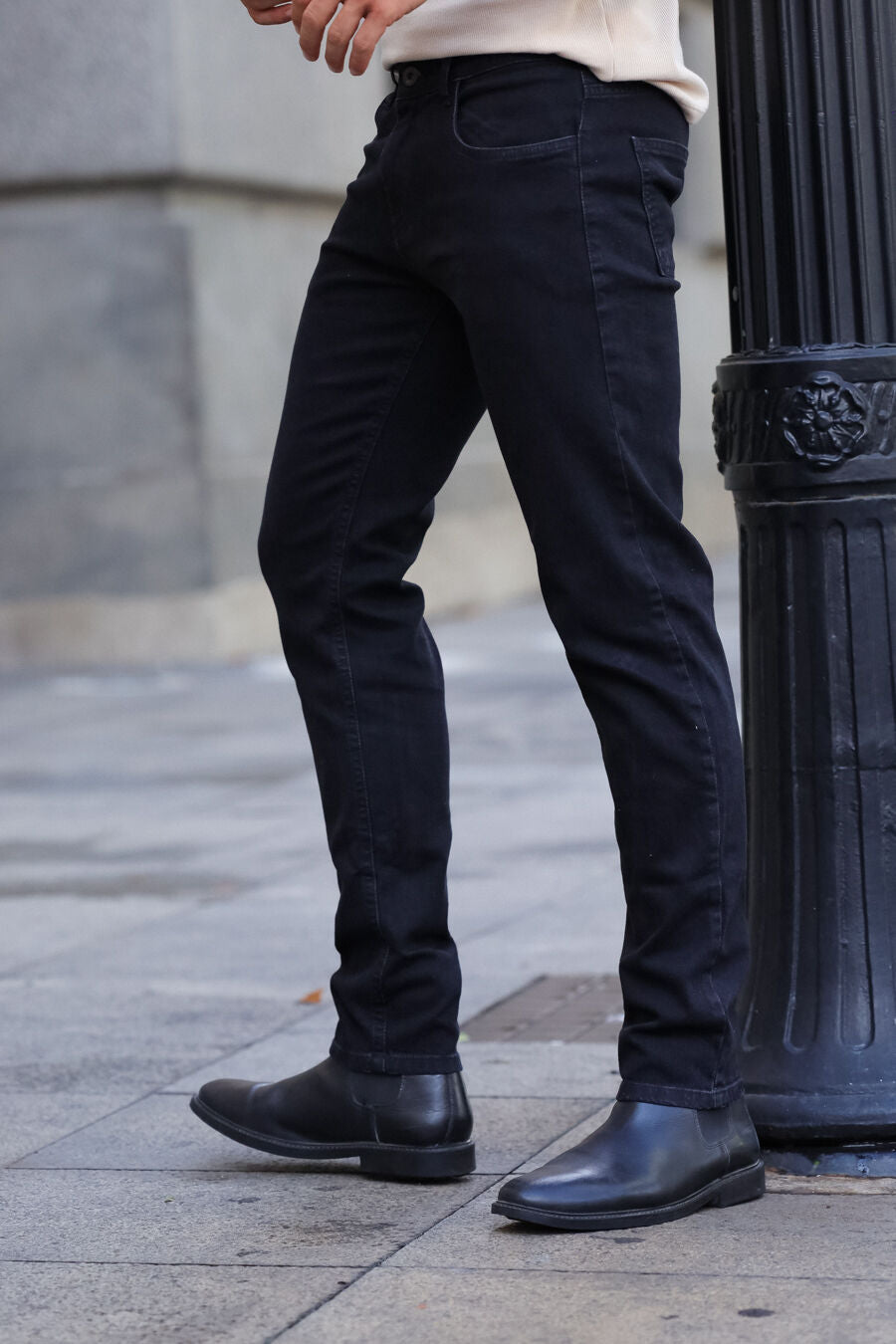 CALCA JEANS PRETO