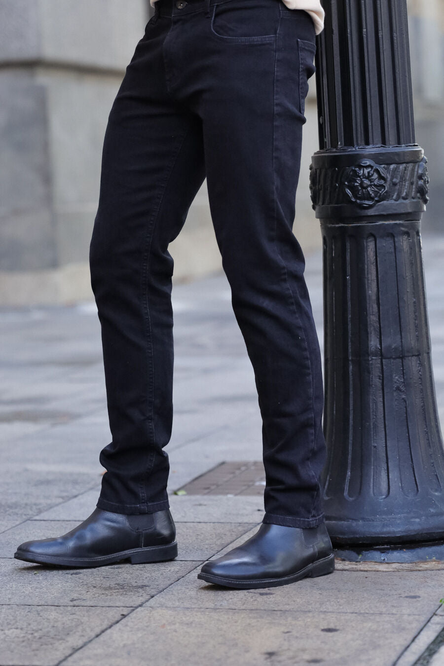 CALCA JEANS PRETO
