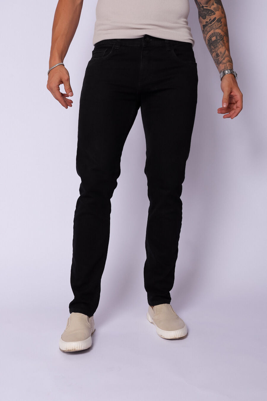 CALCA JEANS PRETO