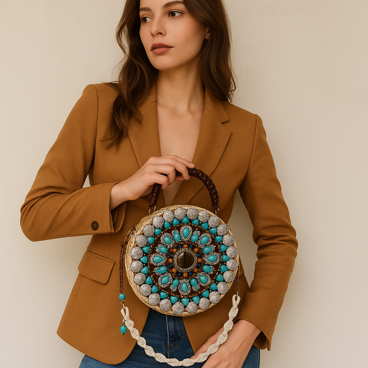 Bolsa Mandala Boho – Coleção Nova GREGGA