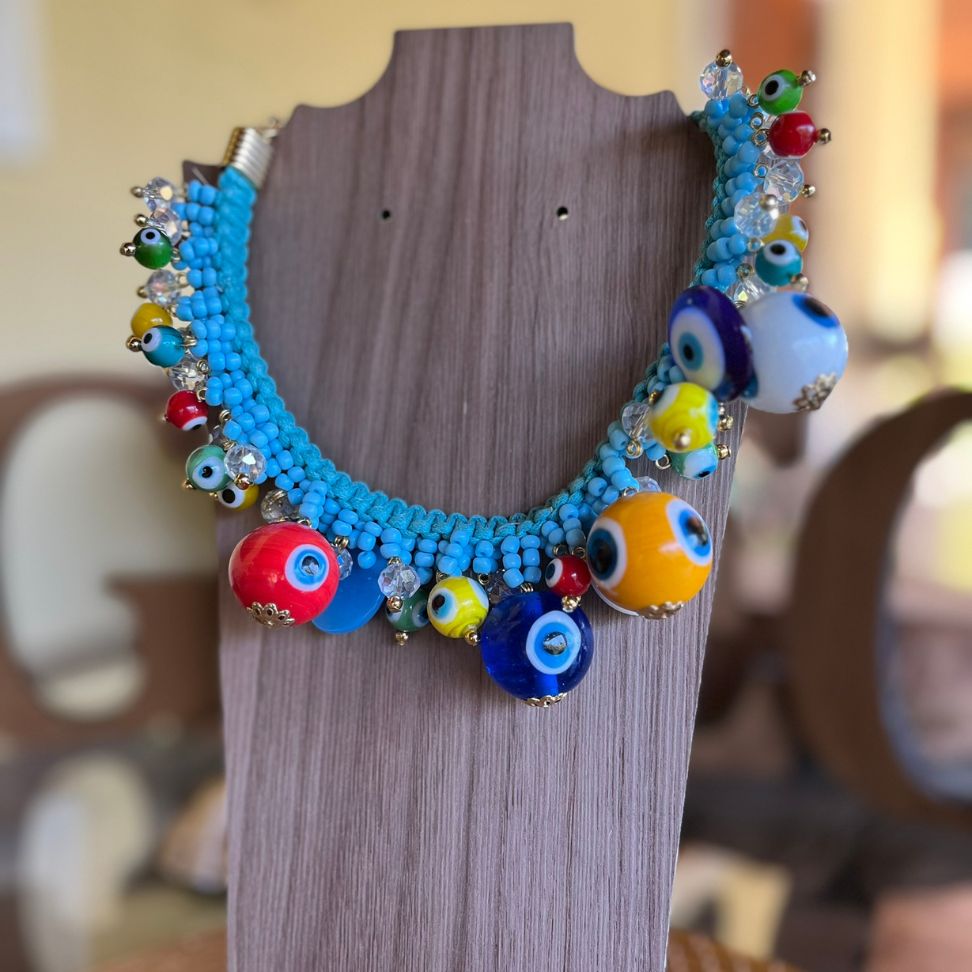 Choker Olho Grego