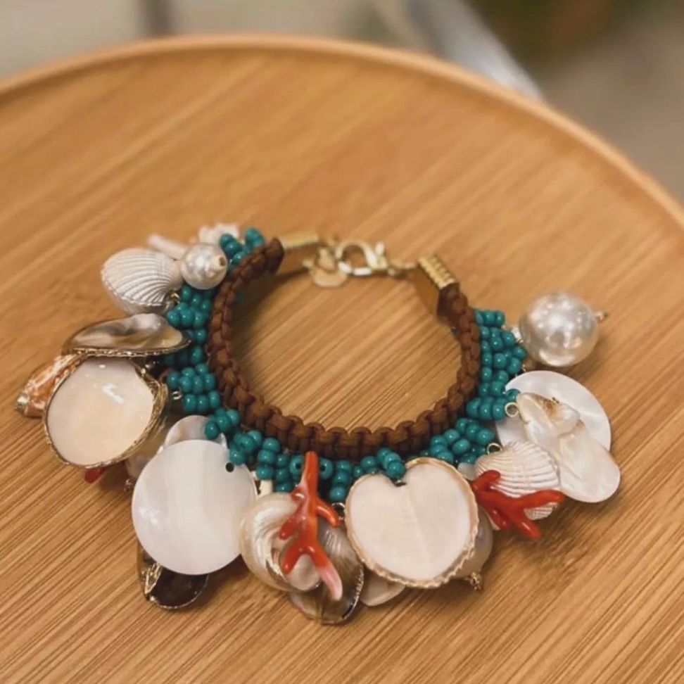 Pulseira Macramê Marrom